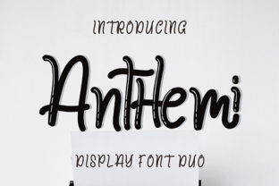 Anthemi: The Bold Script Font for Memorable Branding and Design