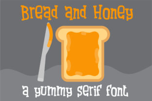 Bread and Honey: A Serif Font with a Sweet Touch for Editorial Design
