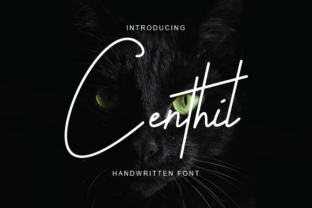 Centhil: A Script Font That Elevates Brand Campaigns