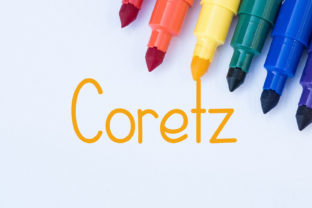 Coretz: A Playful Script Font for Handmade Creators