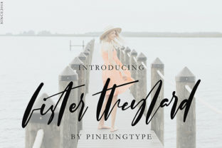 Fister Theylard: The Bold Script Font for Standout Branding