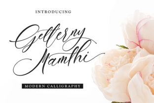 Getterny Mamthi: A Bold Script Handwritten Font for Designers