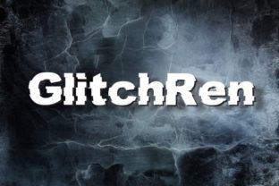 GlitchRen: A Digital Font for Modern Branding