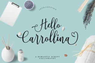 Hello Carrollina: A Script Font That Elevates Your Brand