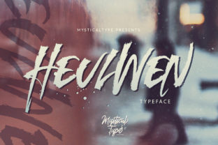 Heulwen: A Bold Script Font for Editorial Design and Content Branding