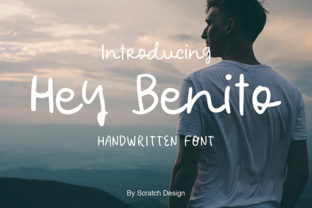 Hey Benito: The Perfect Script Handwritten Font for Crafters and Designers