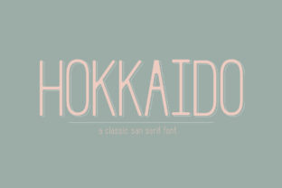 Hokkaido: A Font That Brings Joy to Every Craft Project