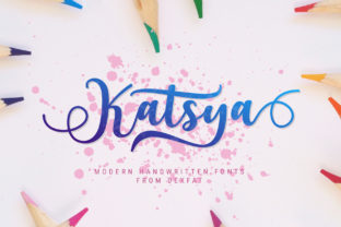 Katsya Script: A Delightful Script Font for Creative Branding