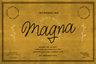 Magna: A Script Handwritten Font That Breathes Life Into Your Creations