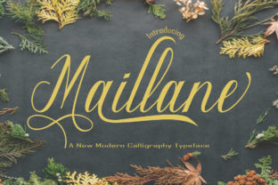 Maillane: The Handwritten Font That Elevates Your Craft