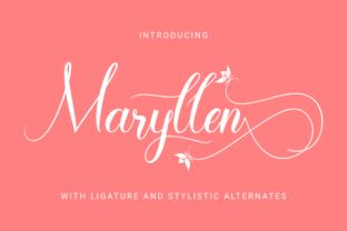 Maryllen: The Script Handwritten Font That Elevates Brand Design