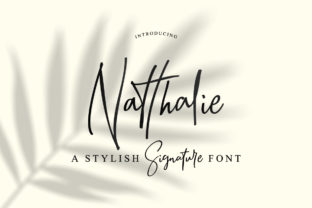 Natthalie: A Script Handwritten Font for Modern Campaigns