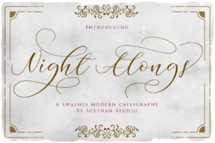 Night Alongs Script: A Unique Script Font for Creative Projects