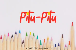 Pitu-Pitu: A Whimsical Script Font for Editorial Design
