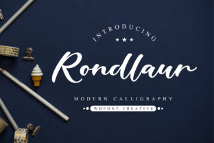 Rondlaur: A Light and Fresh Script Font for Creative Branding