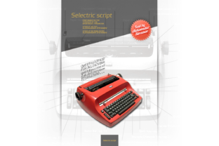 Selectric Script: A Timeless Font for Creative Projects